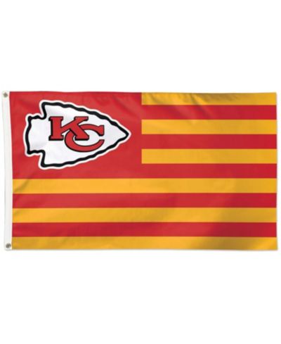 Флаг Wincraft Multi Kansas City Chiefs 3' x 5' Americana Stars Stripes Deluxe
