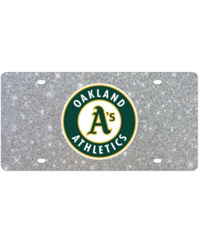 Wincraft акриловый номерной знак Oakland Athletics с блестками