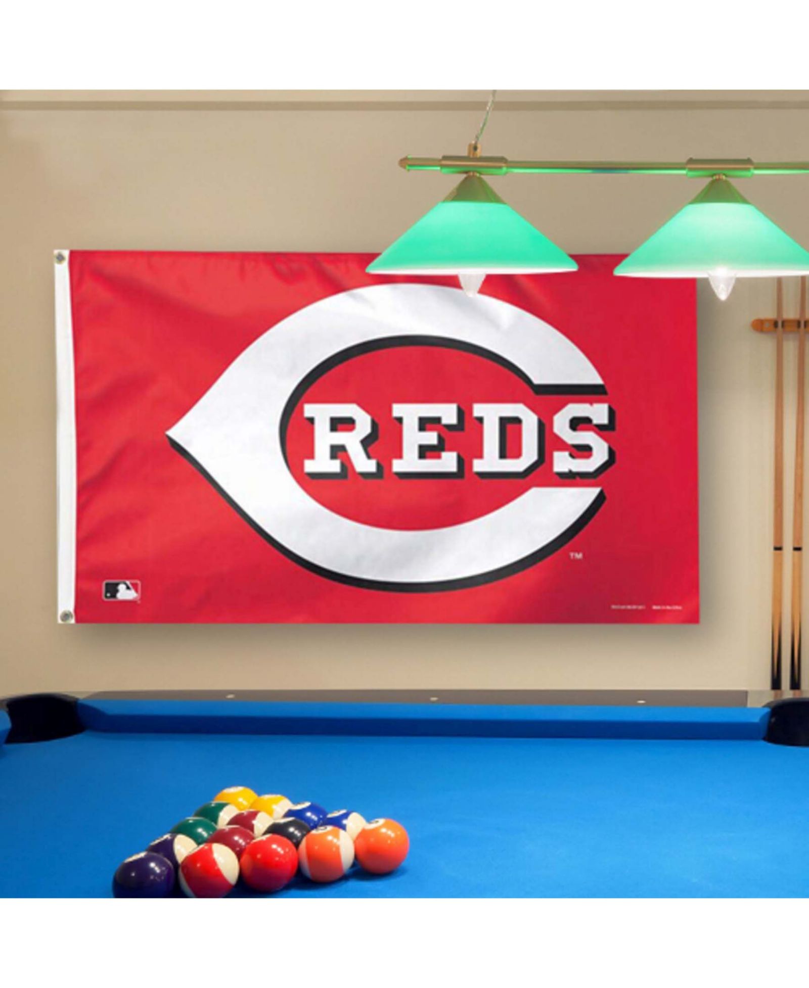 Флаг Wincraft Cincinnati Reds Deluxe 3' x 5'