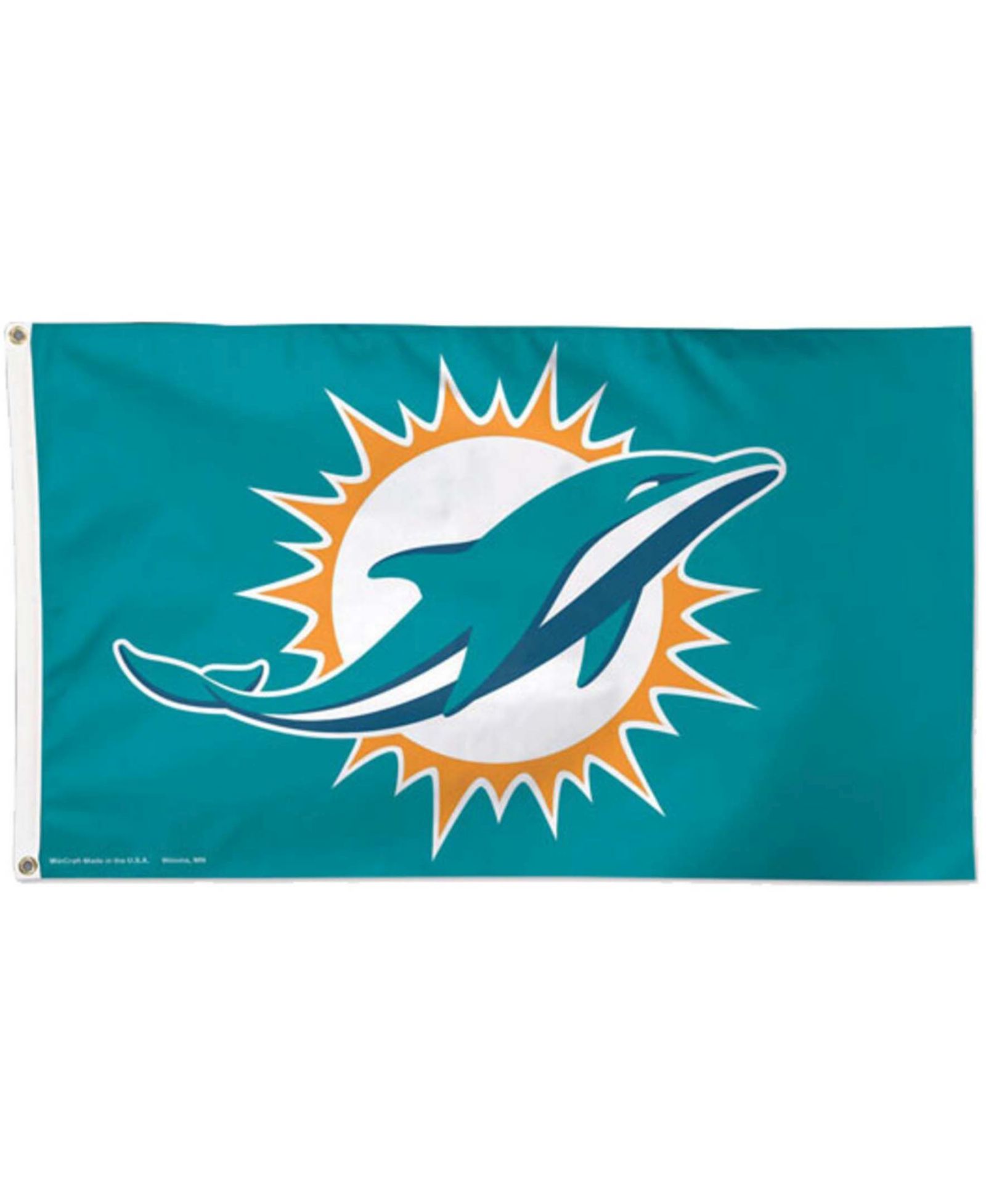 Флаг Multi Miami Dolphins Deluxe 3' x 5'