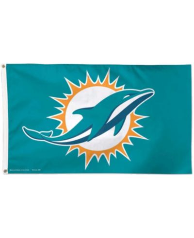 Флаг Multi Miami Dolphins Deluxe 3' x 5'