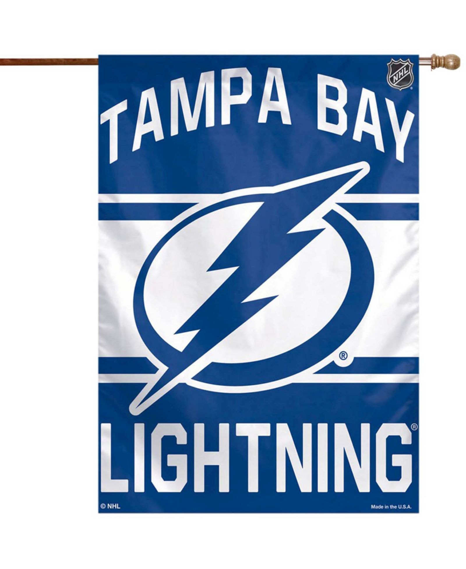 Вертикальный баннер Wincraft Multi Tampa Bay Lightning 28" x 40" Primary Logo Single-Sided
