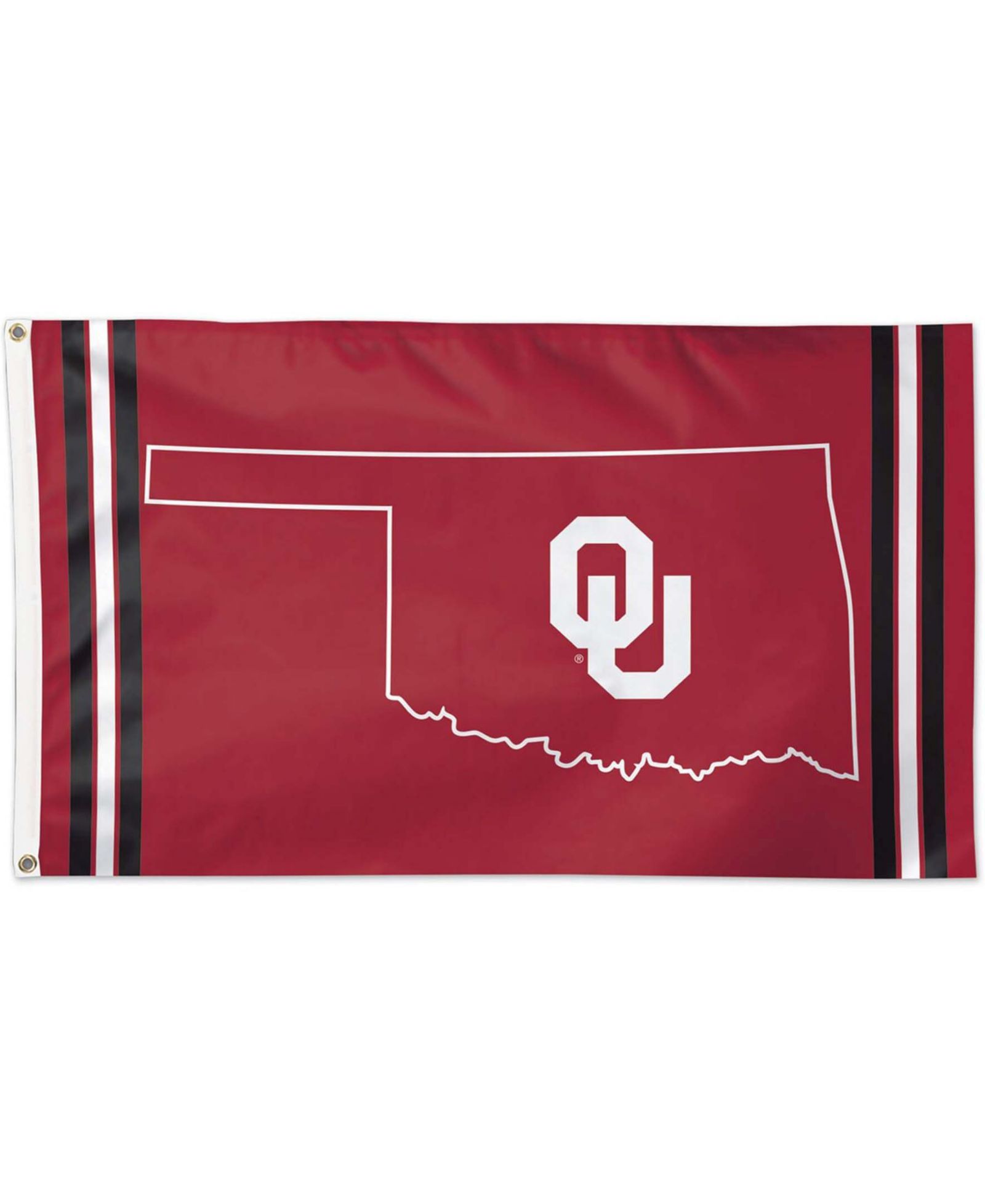 Флаг Wincraft Oklahoma Sooners 3' x 5' Deluxe State Shape Design