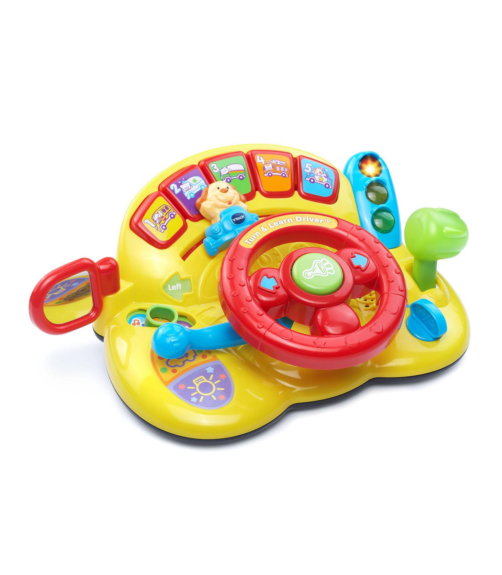 Интерактивная игрушка Vtech Turn & Learn Interactive Driver для обучения вождению, для детей 6-36 месяцев