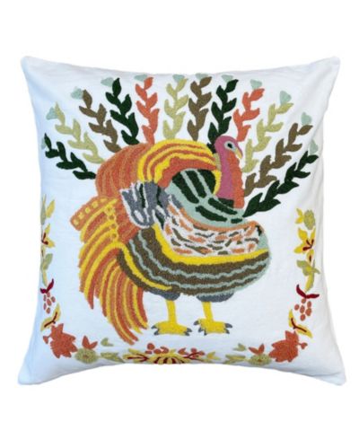 Mod Lifestyles декоративная наволочка с вышивкой Turkey 18" x 18"
