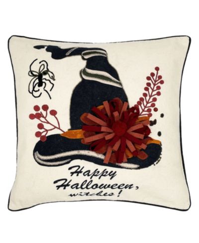 Декоративная подушка Mod Lifestyles Halloween Witch Hat 18" x 18"