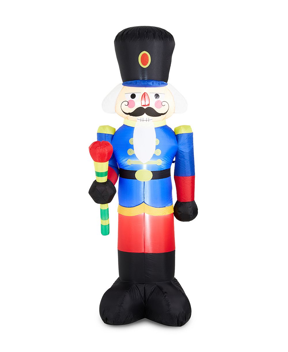 Декоративный надувной Щелкунчик Glitzhome Lighted Inflatable