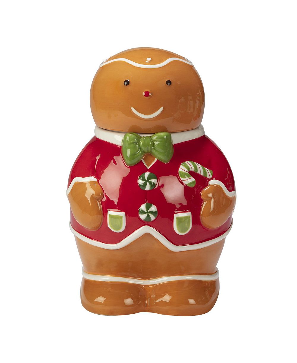 Банка для печенья Holiday Magic Gingerbread 3D