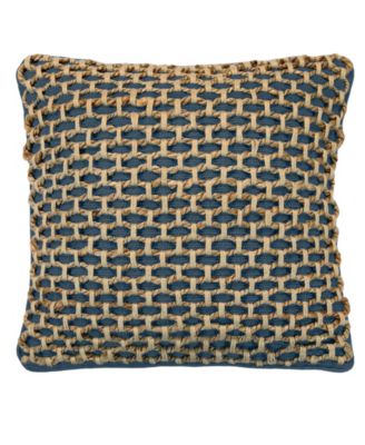 Boho Living Jada Jute Decorative Pillow, 20" x 20"