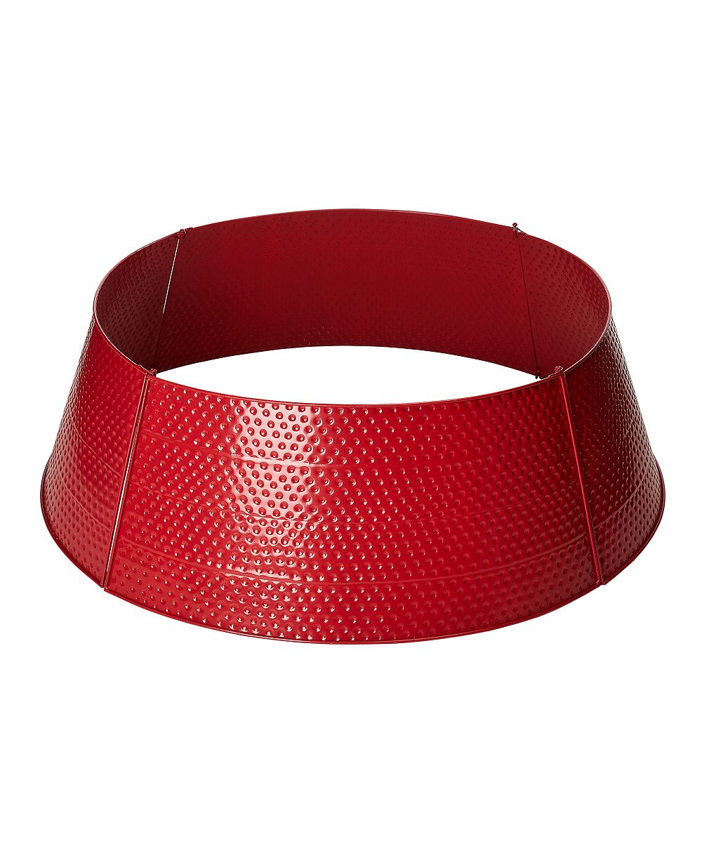 Металлический держатель для елки Glitzhome Christmas Red Hammer-Harden, 40.5"