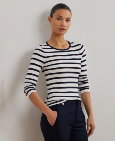 Футболка Lauren Ralph Lauren Long-Sleeve Stretch