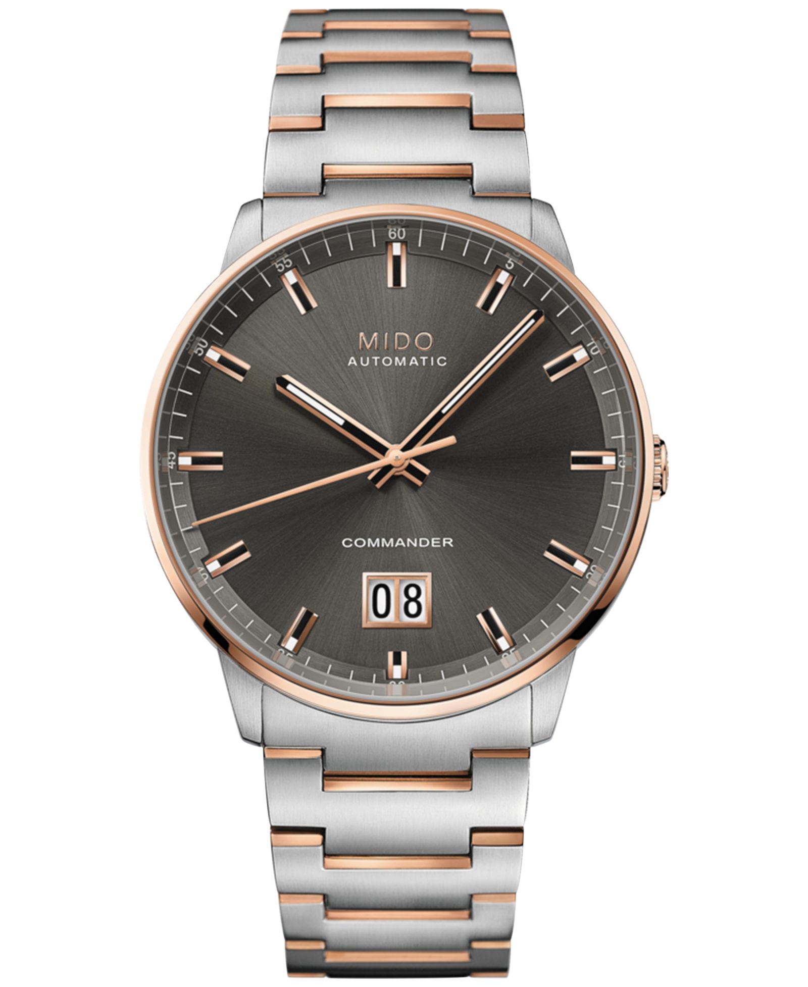 Часы Mido Men's Swiss Automatic Commander Big Date Two Tone
