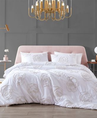 Betsey Johnson Rambling Rose 4-Pc. Duvet Cover Set, King