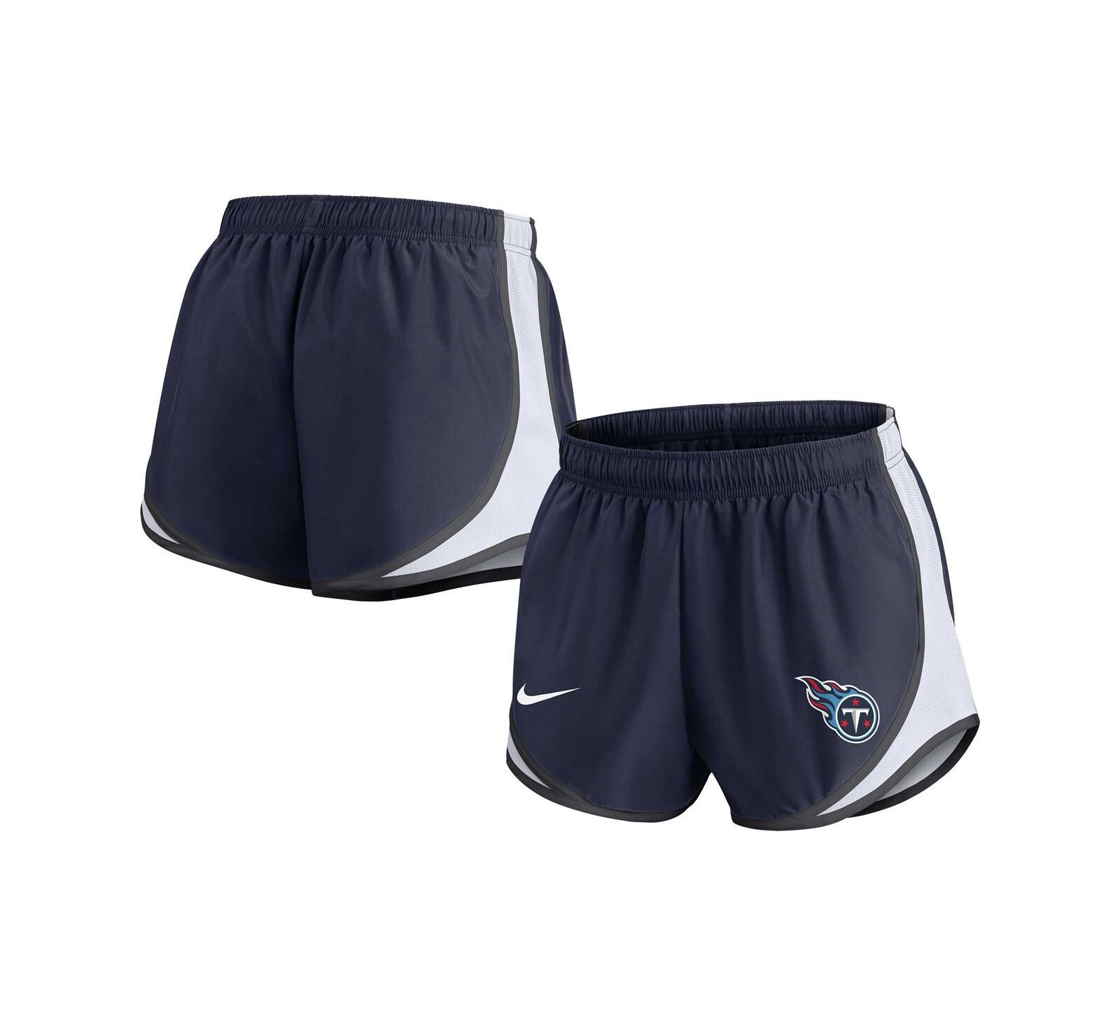 Шорты Nike Women's Navy Tennessee Titans Performance Tempo