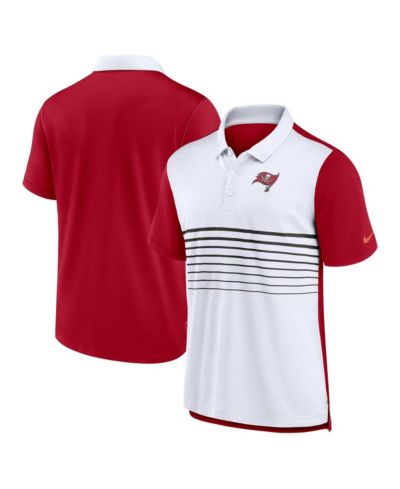 Nike Men's Red/White Tampa Bay Buccaneers Fashion Performance Polo