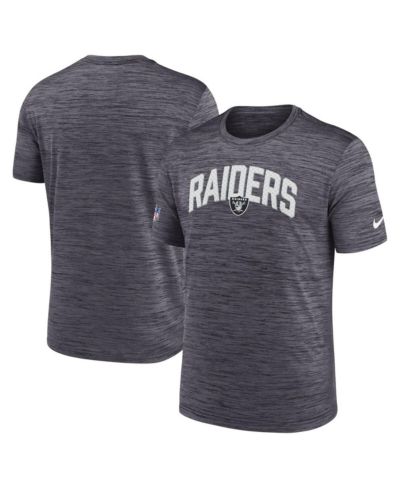 Nike Мужская спортивная футболка Las Vegas Raiders Sideline Velocity Athletic Stack Performance, черная