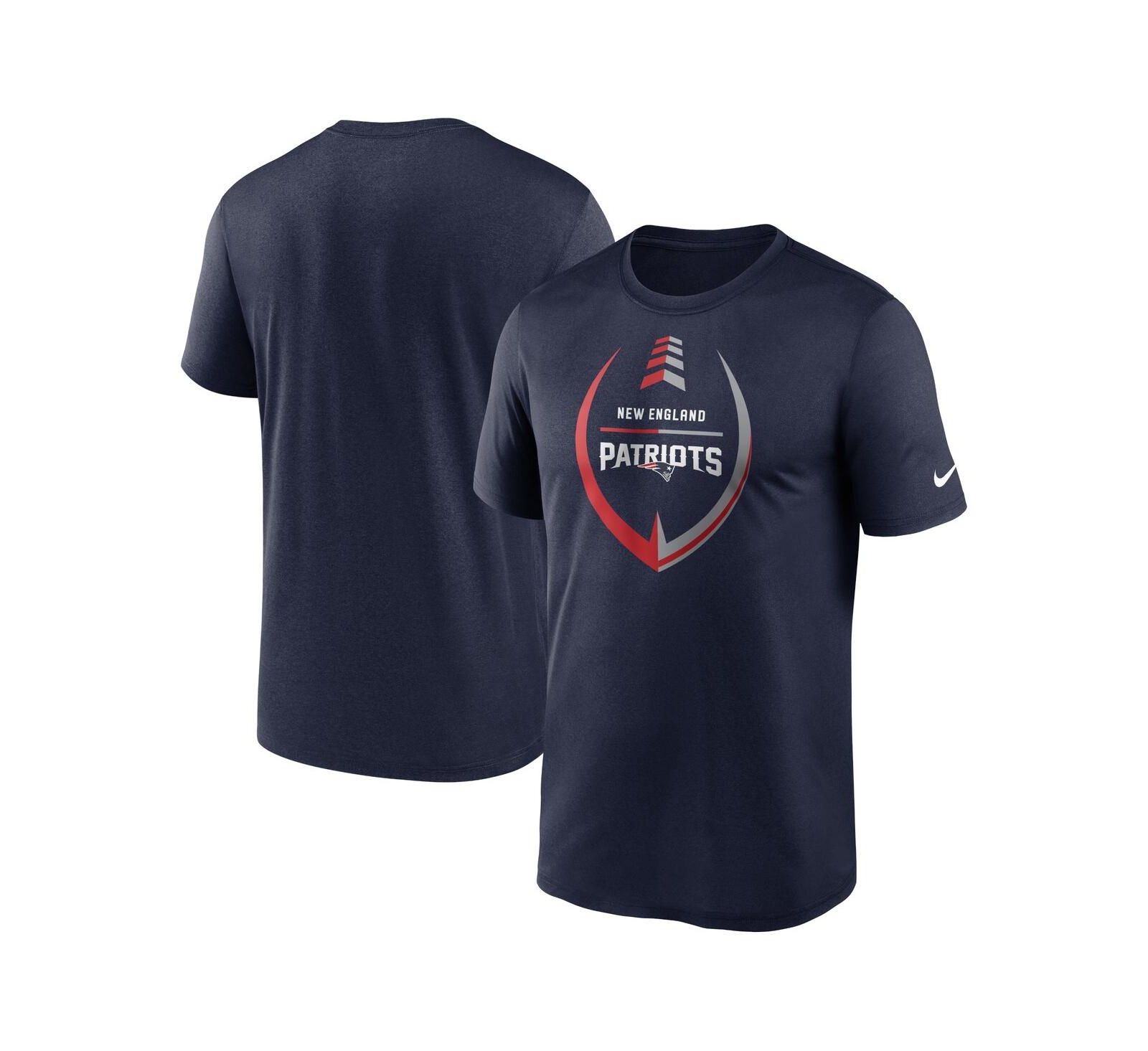 Мужская футболка Nike Navy New England Patriots Icon Legend Performance