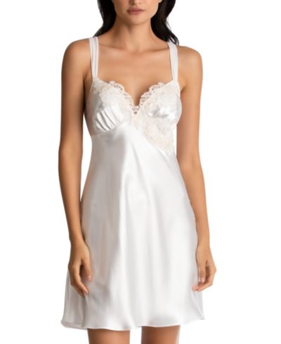 Ночная рубашка Linea Donatella Sonya Embellished Bridal Satin Chemise