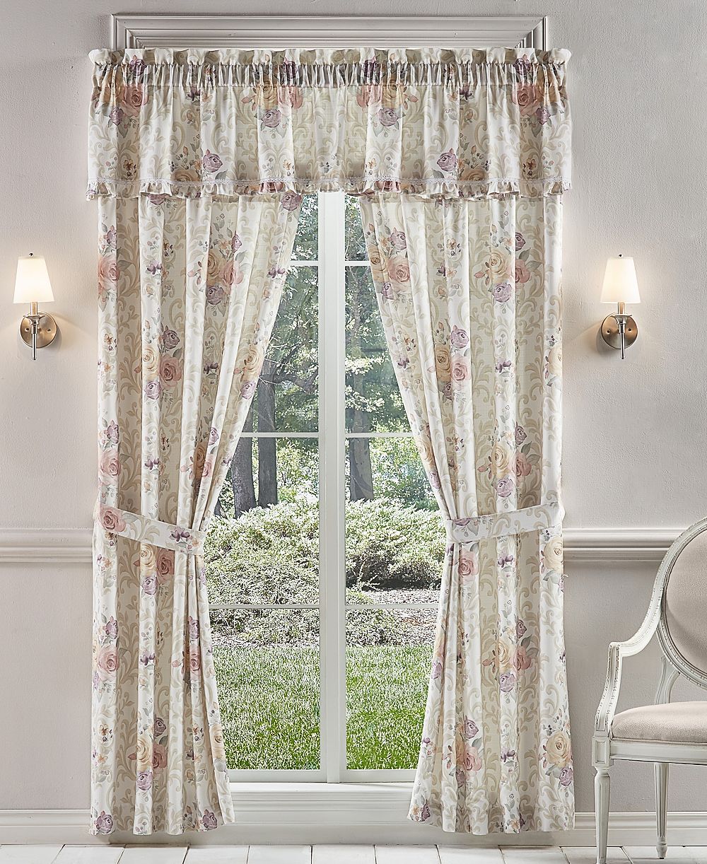 Набор штор Royal Court Chardonnay 4-Pc. 50" x 84"