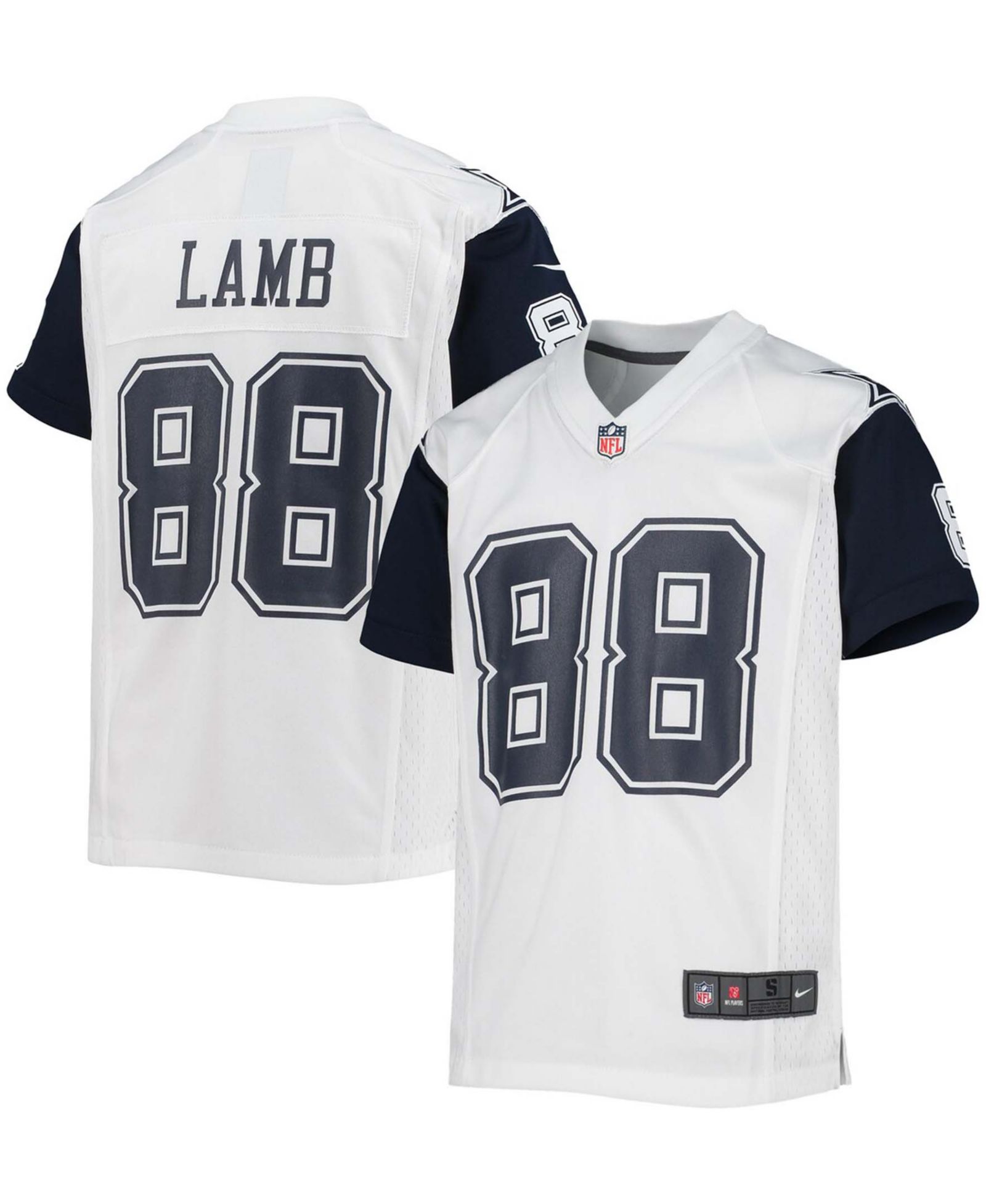 Nike джерси CeeDee Lamb Dallas Cowboys для мальчиков и девочек