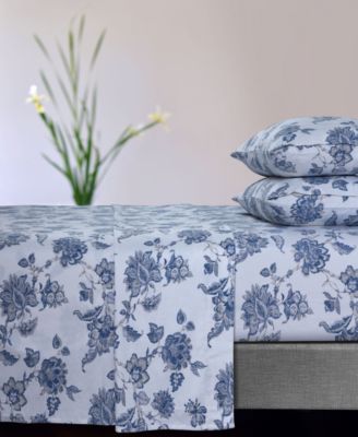 Комплект из 4 предметов Tribeca Living Ayana Floral Flannel, Full