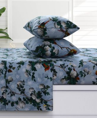 Комплект из 3 простыней Azores Home Celina Floral фланель, Twin