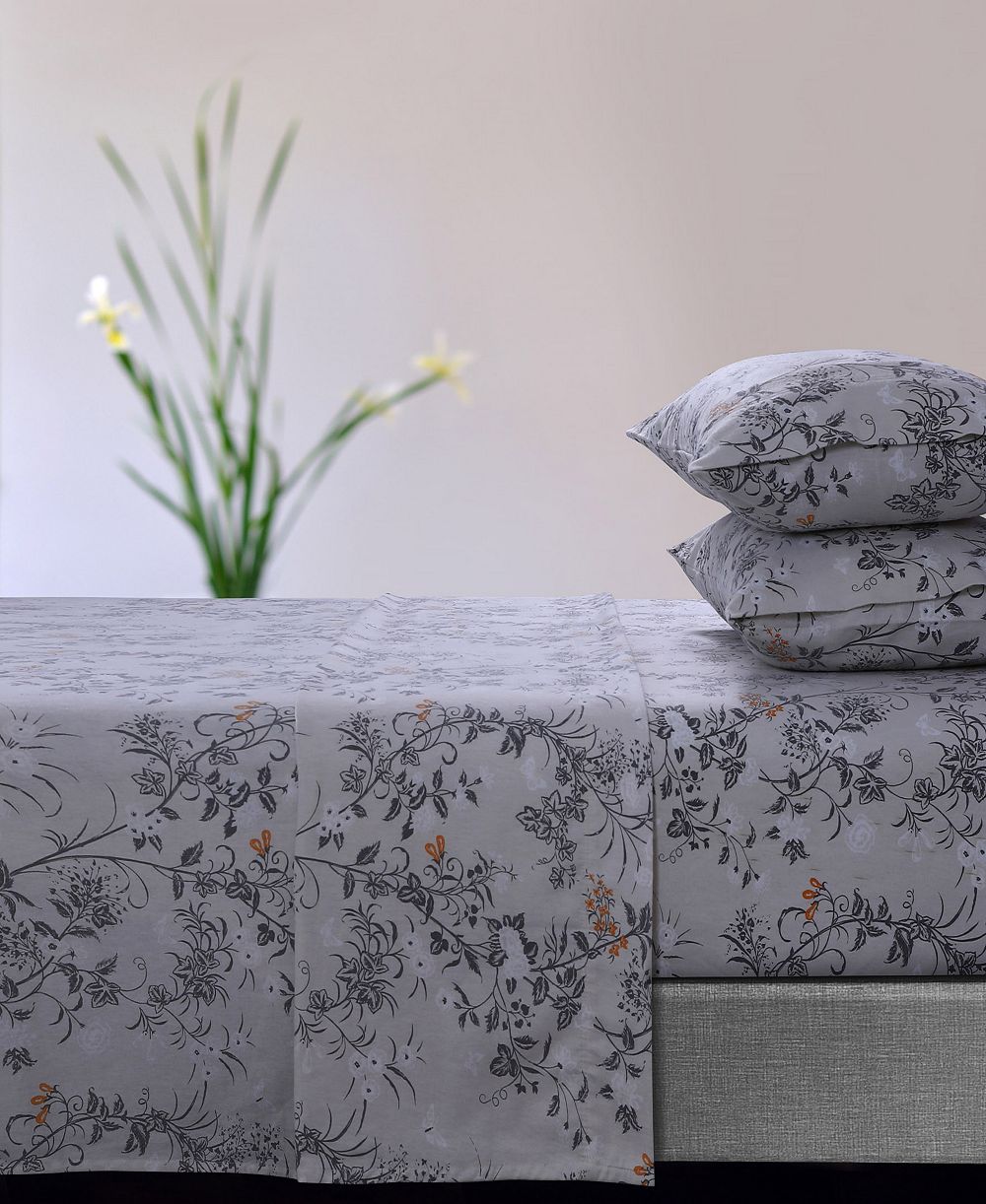 Tribeca Living Katy Floral фланеловый комплект постельного белья, 3 шт., Twin XL