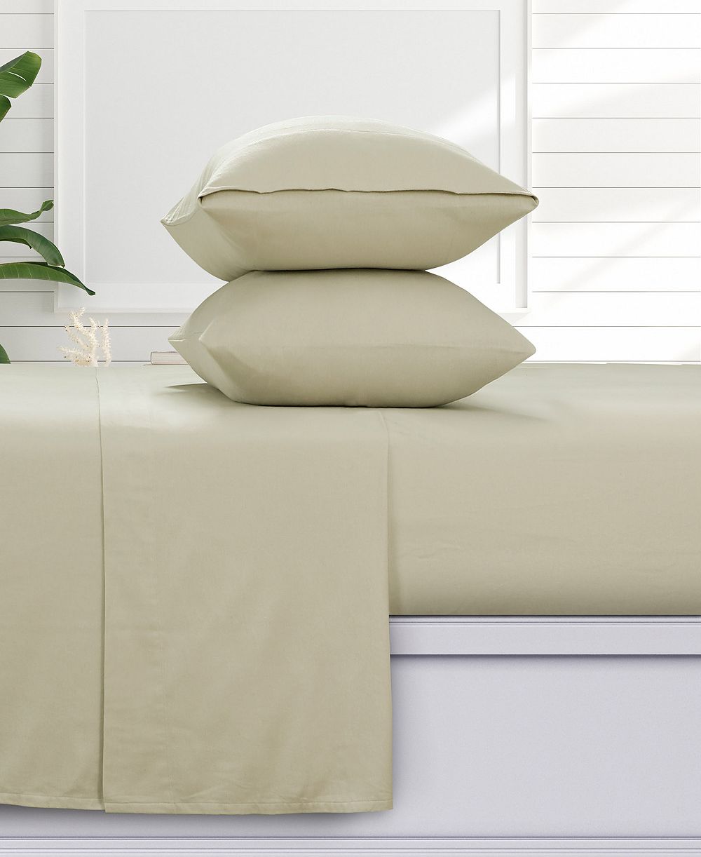 Azores Home Комплект из 3 простыней Flannel Extra Deep Pocket, Twin