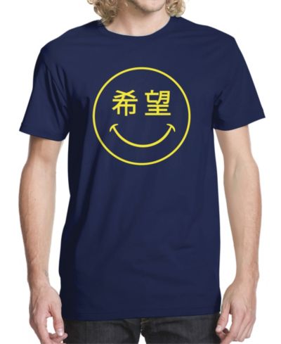 Men's Hope Smile Kanji Graphic T-shirt