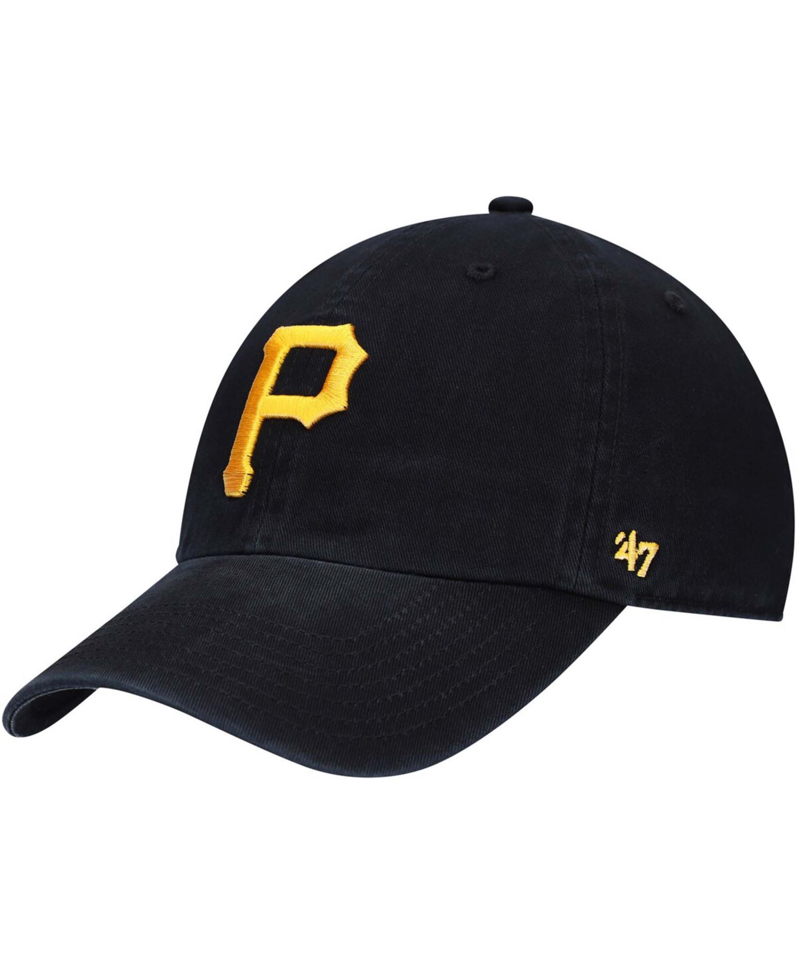 Черная регулируемая кепка с логотипом команды Pittsburgh Pirates для мальчиков