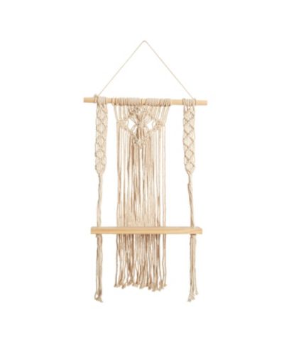 Boho Chic Настенный декор из плетеного ротанга 24" x 16"