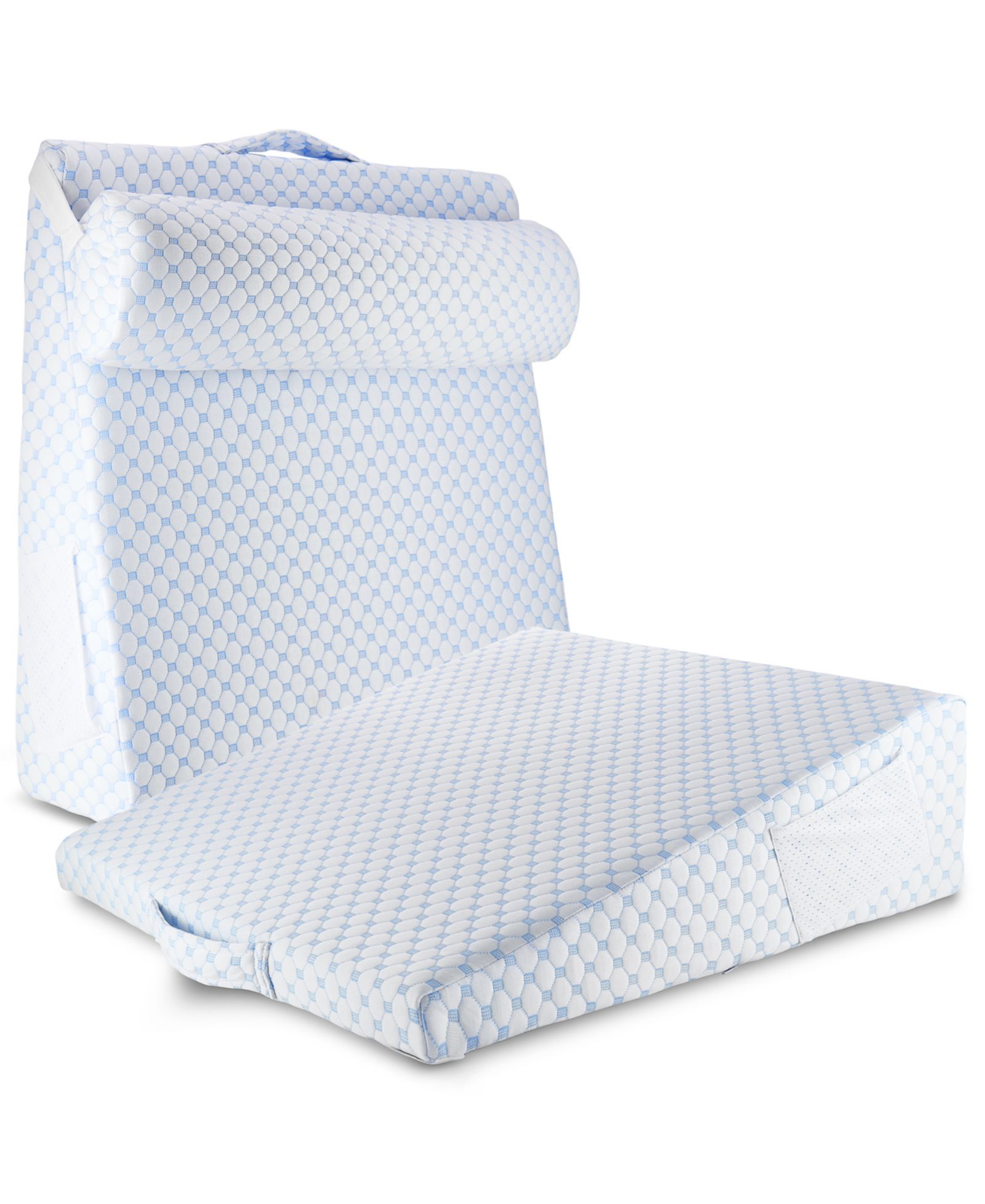 Подушка Nestl 7.5" Cooling Foam Wedge с подушкой-валиком