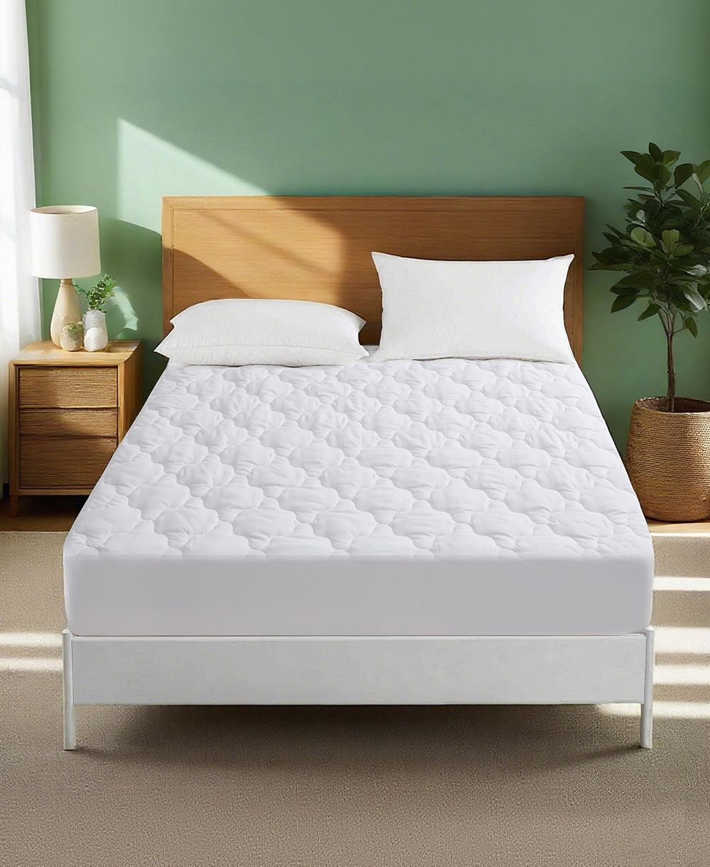 Наматрасник UNIKOME с чехлом, Quilted Down Alternative, Full