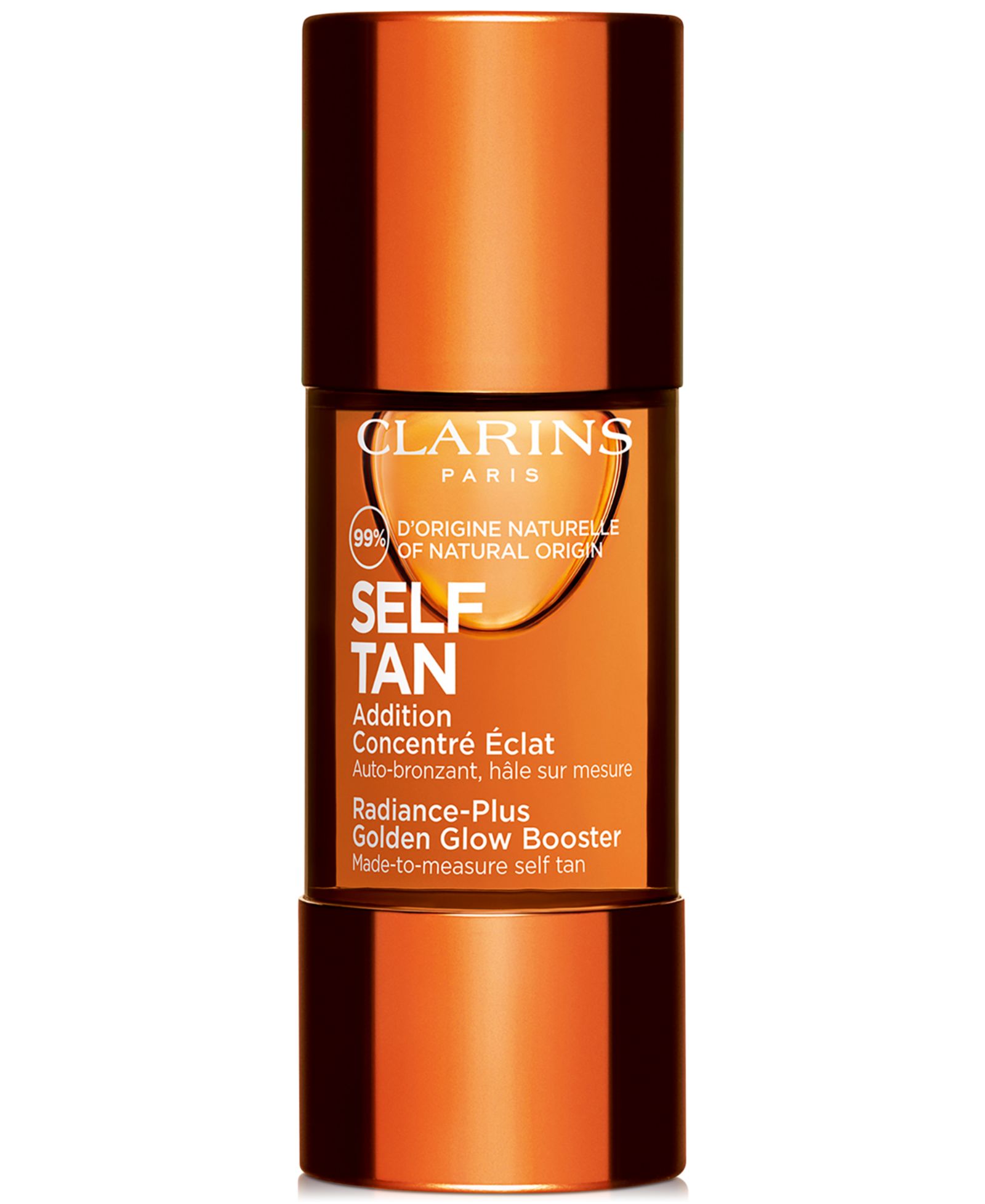 Сыворотка-бустер для загара лица Clarins Self Tanning Face Booster, 0.5 oz.