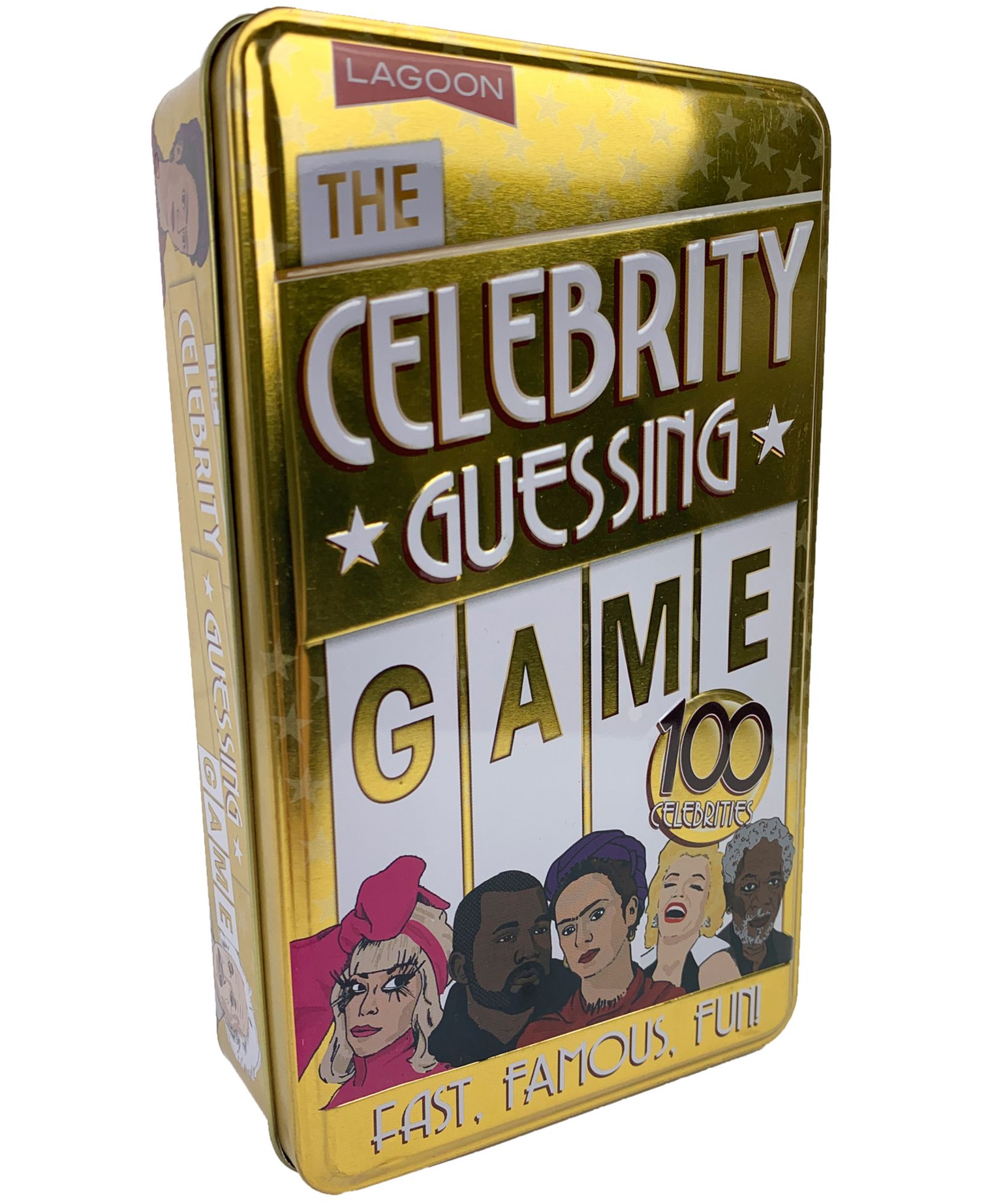 The Lagoon Group The Celebrity Guessing Game Tin, Ages 8+