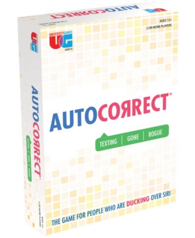 Игра University Games Autocorrect Game