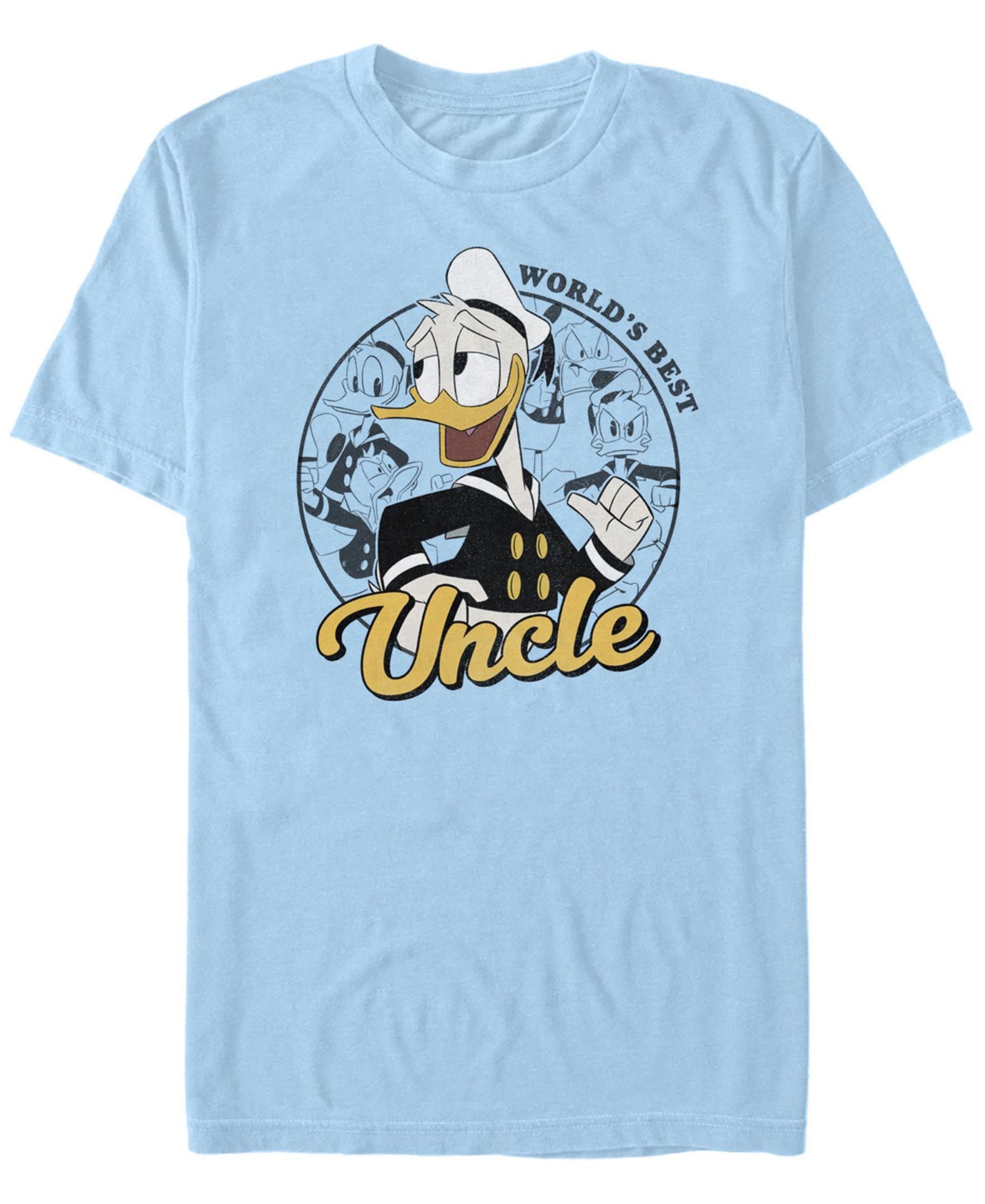 Футболка Fifth Sun Men's Duck Tales Donald Duck Uncle Short Sleeve