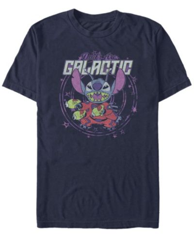 Мужская футболка Fifth Sun Men's Lilo Stitch Spaced Dads Short Sleeve