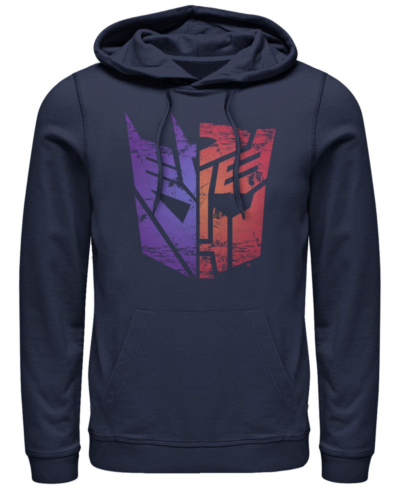 Мужской флисовый худи с логотипом Transformers
