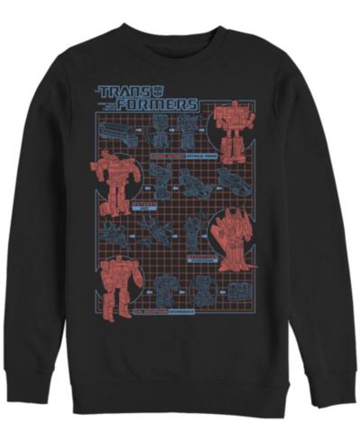 Мужское худи Fifth Sun Transformers Generations How To Transform Fleece Sweatshirt