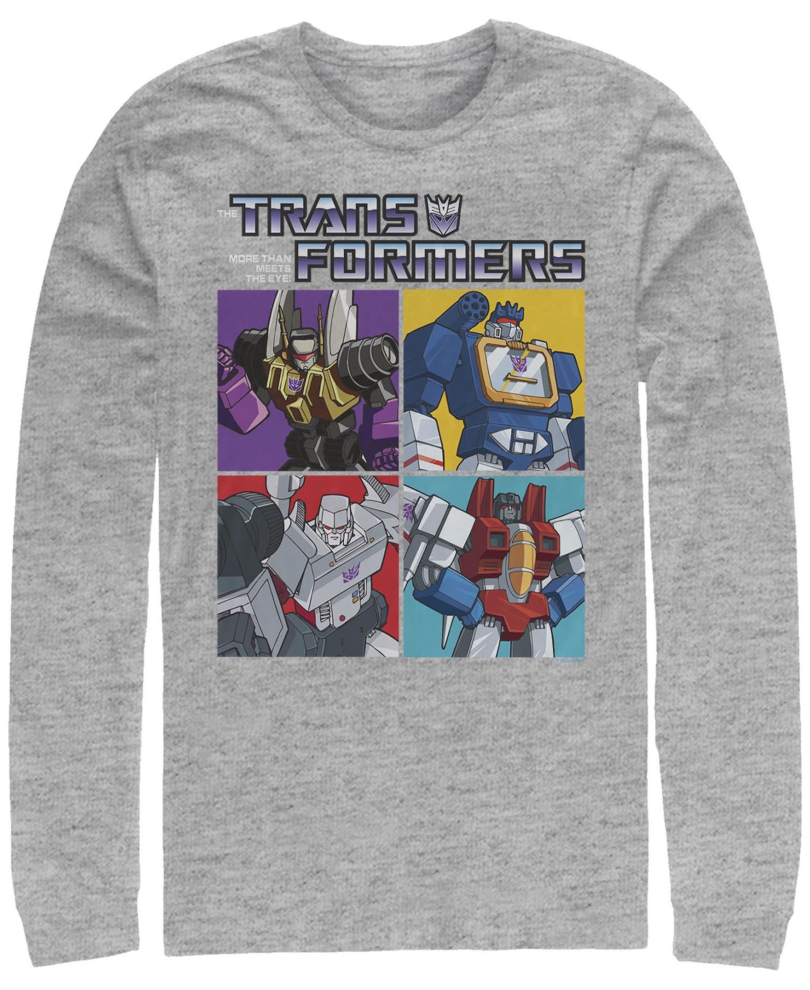 Мужская футболка Transformers Generations Decepticon Box Long Sleeve
