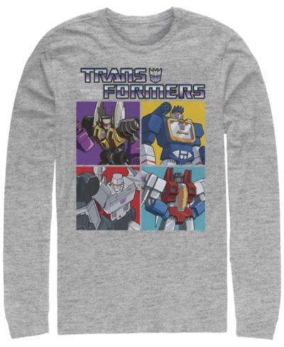 Мужская футболка Transformers Generations Decepticon Box Long Sleeve