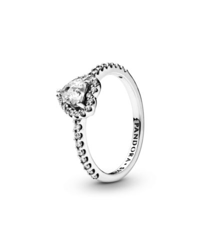 Кольцо Pandora Cubic Zirconia Timeless Elevated Heart