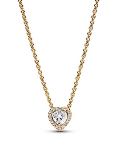 Pandora Timeless Sparkling Cubic Zirconia Heart Collier Necklace
