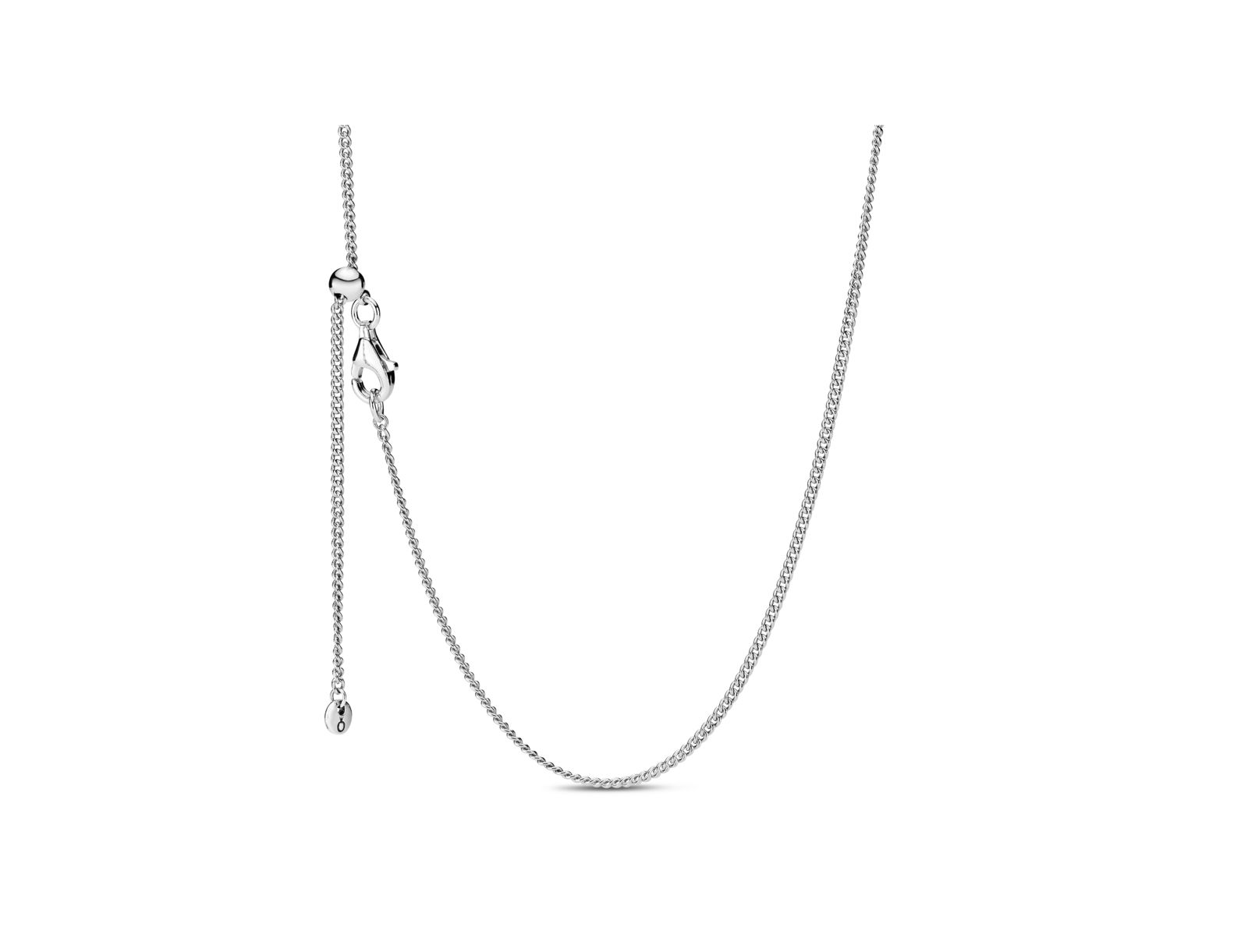 Цепочка Pandora Moments Sterling Silver Curb Chain Necklace