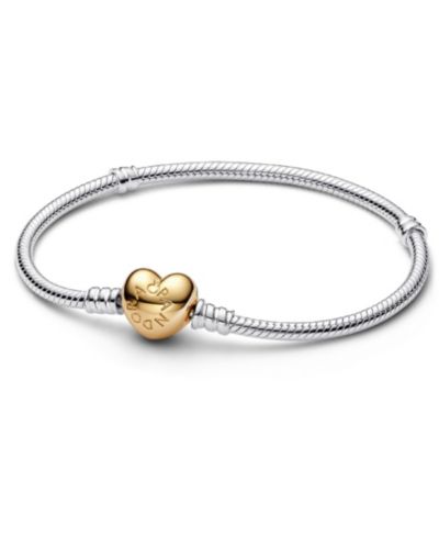Браслет Pandora 14K Gold-Plated Beads Pave