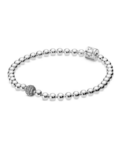 Pandora Браслет Pave из стерлингового серебра