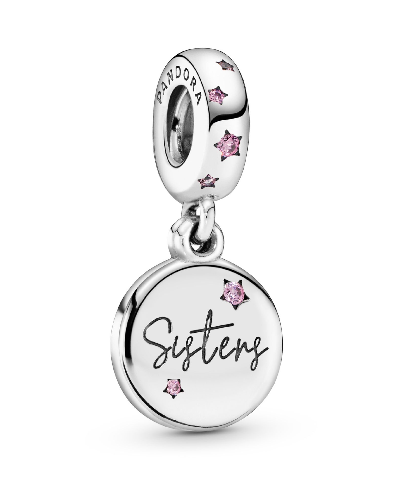 Подвеска-шарм Pandora Cubic Zirconia Forever Sisters