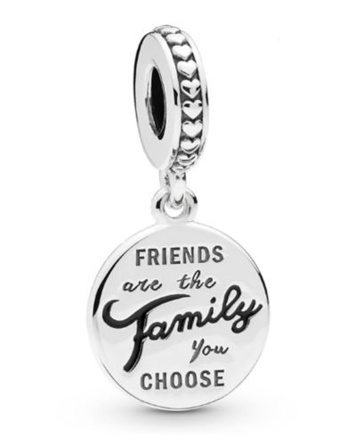 Pandora шарм из стерлингового серебра Friends Are Family