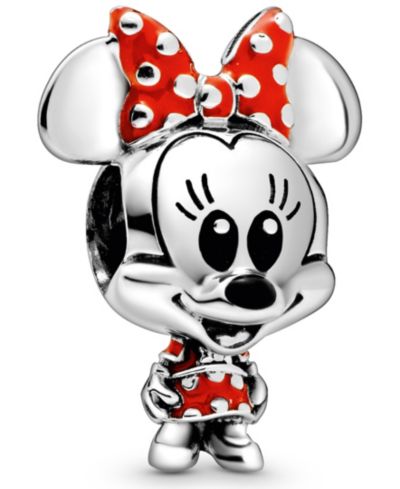 Шарм Pandora Sterling Silver Disney Minnie Mouse Dotted Dress Bow